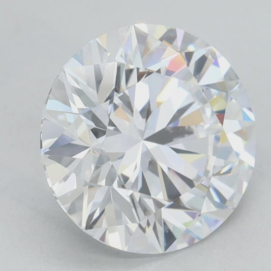 2.20 Carat Round Brilliant Loose Diamond, D, VVS1, Super Ideal, GIA Certified