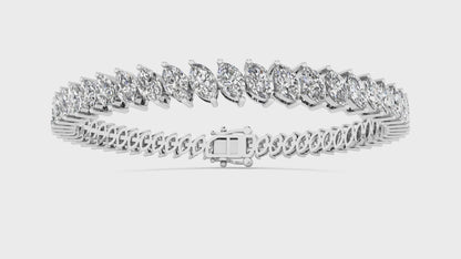 Marquise Tennis Bracelet (TCW: 7)