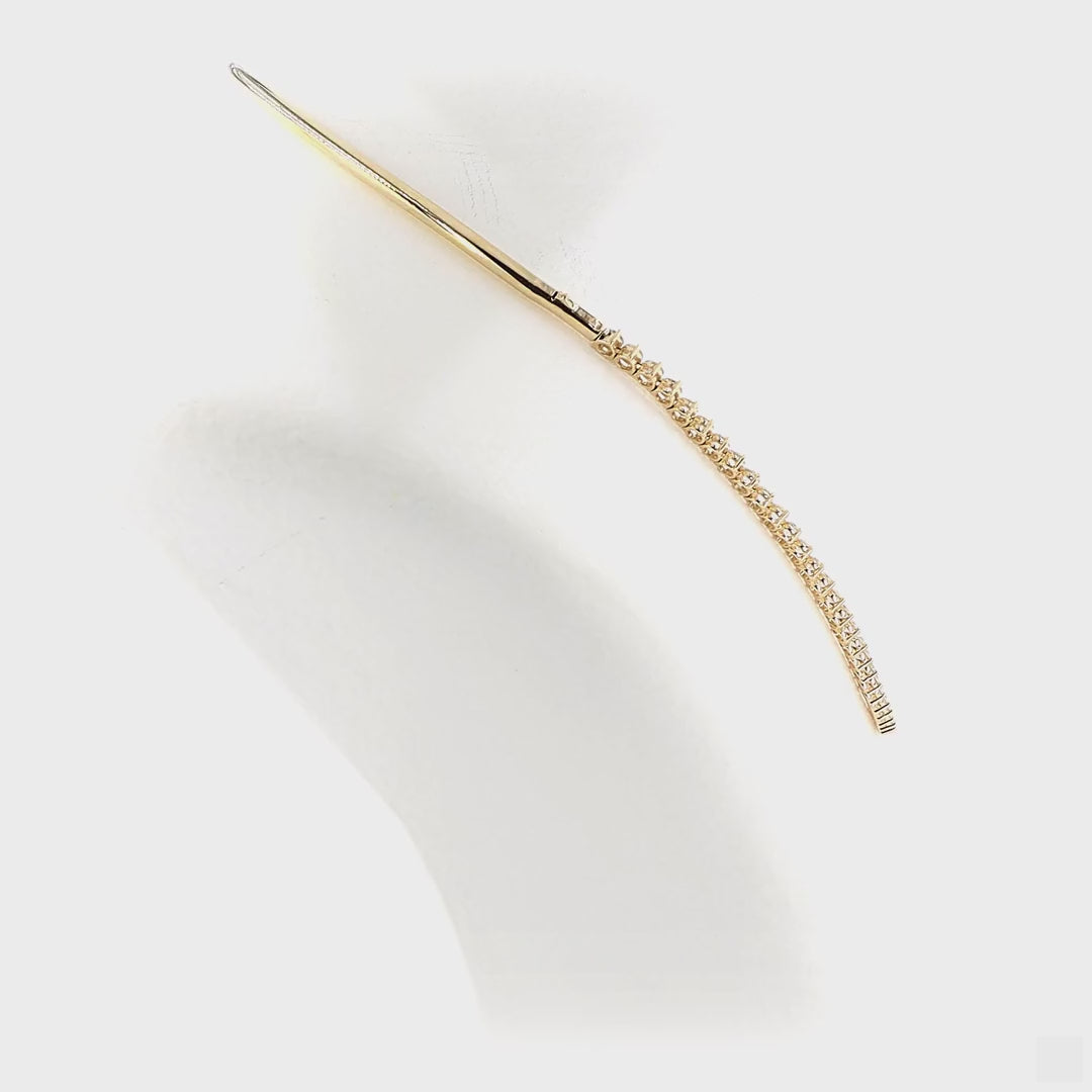 Diamond Gold Collar Necklace