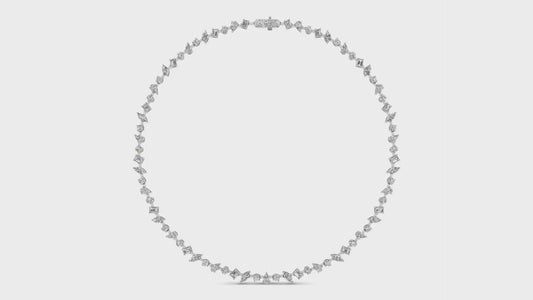 Artemis Multi Diamond Shape Necklace